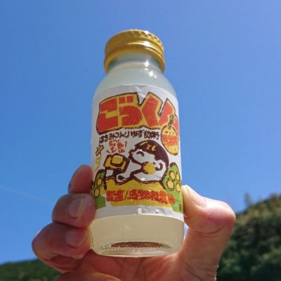 【ゆずドリンク】馬路村公認飲料『ごっくん馬路村』180ml×24本入【2箱】【451】
