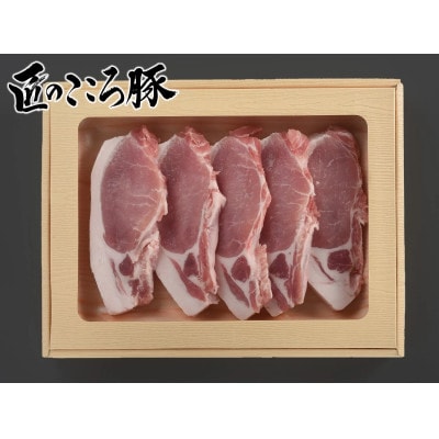 ブランドポーク「匠のこころ豚」ロース　とんかつ・ステーキセット　計1200g(120g×10枚)