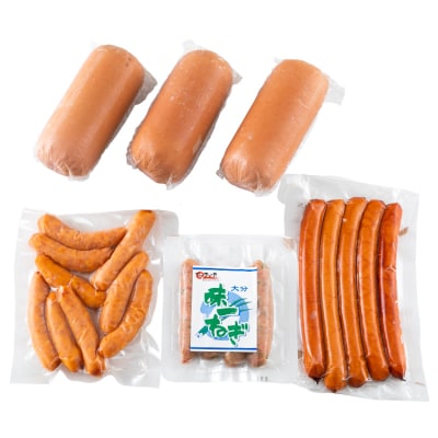 これ位が丁度良い!腹八分ソーセージ&ウインナー1.38kg盛り_0035N