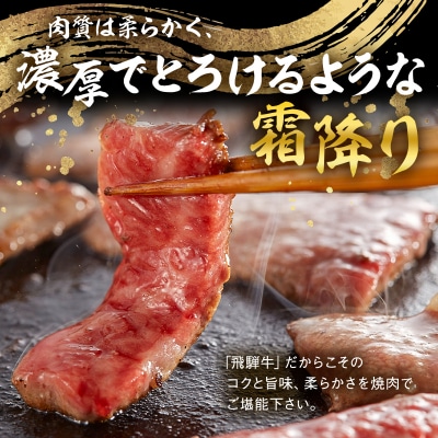 飛騨牛　焼肉用ロース1kg(500g×2)　