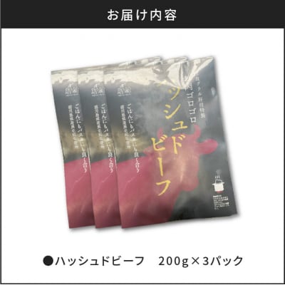 【7営業日以内に発送】【洋食グリル肝付】ハッシュドビーフ 3パック　K084-008_01