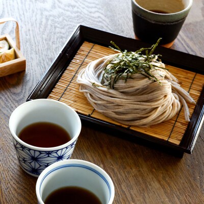 庄内黒米そば・うどんセット