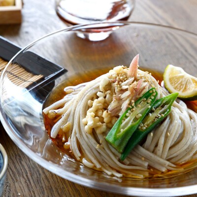庄内黒米そば・うどんセット