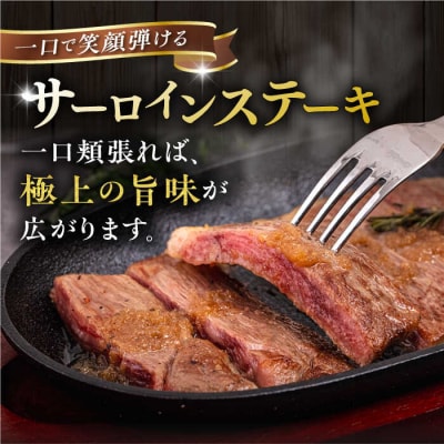 【全12回定期便】博多和牛 サーロインステーキ200g×4枚 糸島市/ヒサダヤフーズ[AIA080]