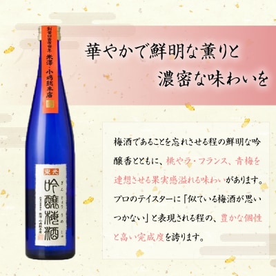 東光 吟醸 梅酒 500ml × 2本 セット