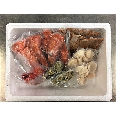 【北海道根室産】秋鮭ちゃんちゃん鍋セット(3～4人前) A-01014