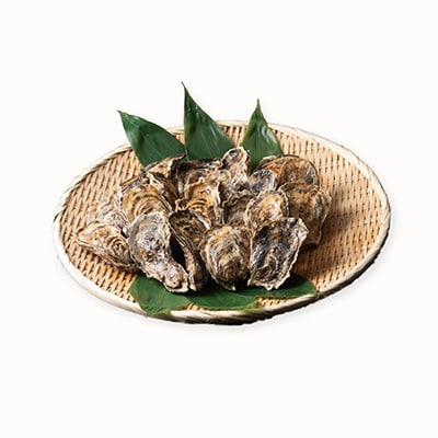 【北海道根室産】貝付き牡蠣20個 A-54009