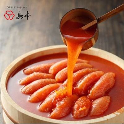 国産卵使用・昆布漬け辛子明太子1本物240g(赤村)