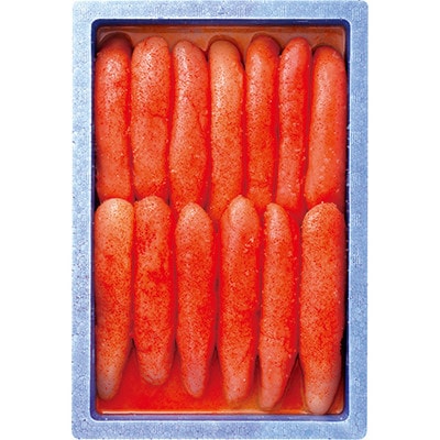 かねふく 【無着色】辛子明太子2Lサイズ (一本物) 1kg(赤村)
