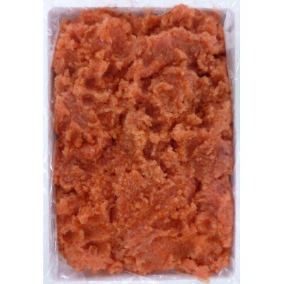 かねふく 【無着色】辛子明太子 並切　4kg(2kg×2箱)(赤村)