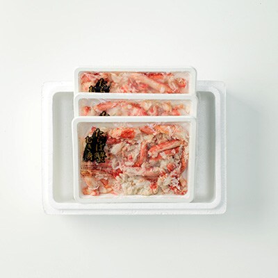 【北海道根室産】冷凍たらば蟹むき身200g×3P A-54012