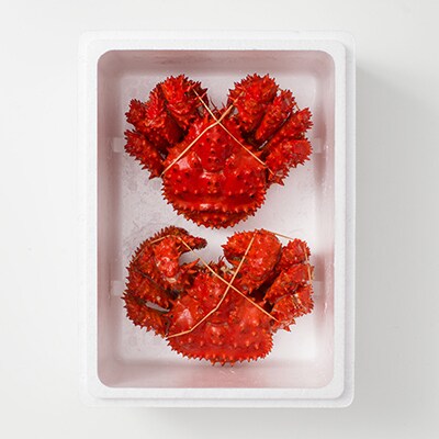 【北海道根室産】ボイル花咲がに2～3尾(約1kg) A-42084