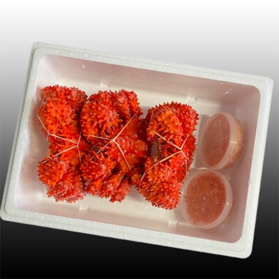 花咲かに300g～450g前後×3尾・いくら×2P C-36023