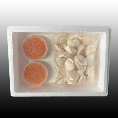 いくら醤油漬け100g×2P、ほたて貝柱500g C-76032