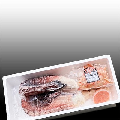 ほたて貝柱・たこ足・タラバガニむき身・いくらセット D-76019