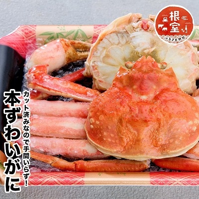 カット済みずわいがに姿500g～550g前後×1尾 G-58002