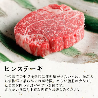 飛騨牛 ステーキ食べ比べセット 計4枚 700g ヒレステーキ ロースステーキ