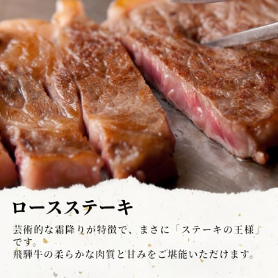 飛騨牛 ステーキ食べ比べセット 計4枚 700g ヒレステーキ ロースステーキ