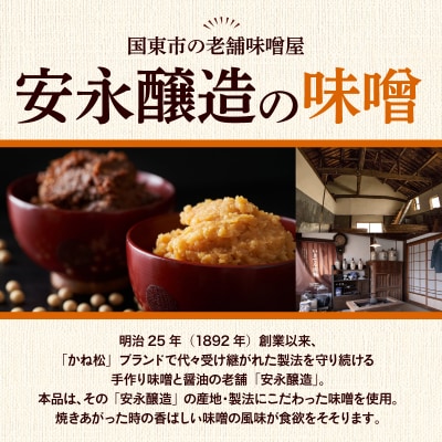 大分県産豚と味噌を使用 豚ロースの味噌漬け3種セット計5パック_2096R