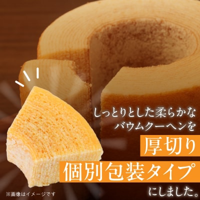 エースベーカリー 厚切りバウムクーヘン 9個 ×12袋　個包装 バームクーヘン[134T01]