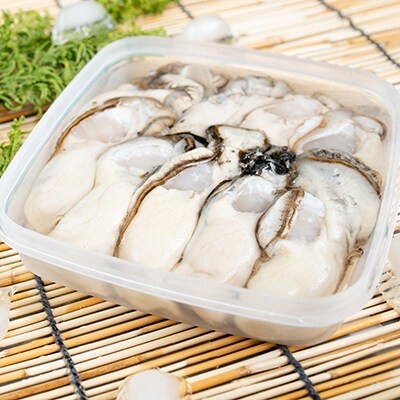 鮮度抜群!釧路管内産濃厚牡蠣セット(生牡蠣Mサイズ15個・むき牡蠣200g) かき F4F-0050