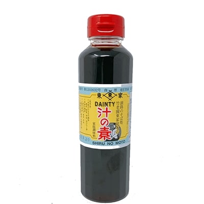 竹老園 東家総本店の「汁の素」1本300ml 4本 ふるさと納税 調味料 F4F-0960