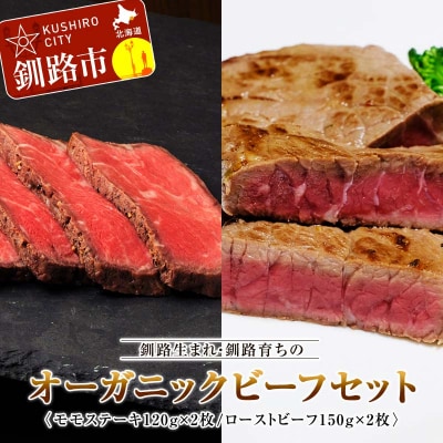 釧路生まれ・釧路育ちのオーガニックビーフセット ふるさと納税 肉 F4F-1387