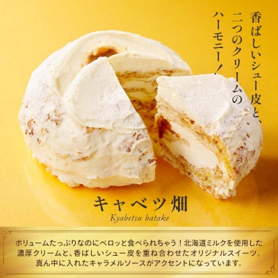 北海道 釧路発 大人気 スイーツ セット キャベツ畑+カタラーナ F4F-4285
