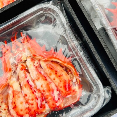 道東名産品!花咲ガニ甲羅盛80g×2【化粧箱入り】 F4F-3200