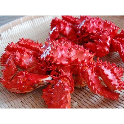 「新物」北海道産ボイル花咲がに2～3尾で約1.0kg F4F-0678