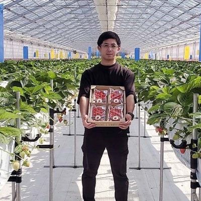 【 訳あり 】赤い妖精 1.8kg(小粒 1粒5～9g) 規格外 F4F-4624