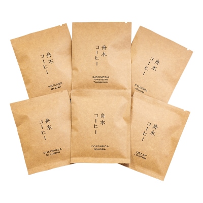 自家焙煎スペシャルティコーヒー ドリップバッグ6個セット(6種類×各1個) F4F-4626