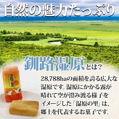 湿原の里 10個入り 個包装 釧路銘菓 カステラ風焼き菓子 白あん うぐいす鹿の子 F4F-5134