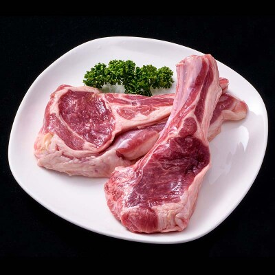 北海道釧路産 羊肉サフォークラムチョップ ひつじ サフォーク羊 味なし 数量限定 F4F-5507