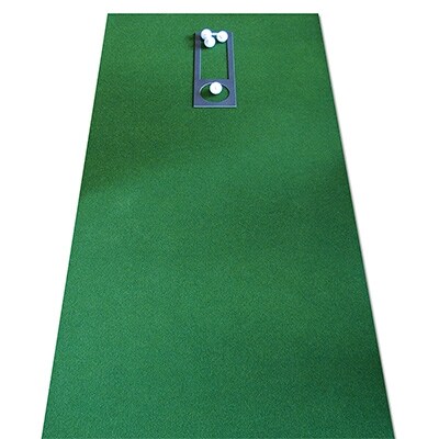 ゴルフ練習用・SUPER-BENTパターマット90cm×10mと練習用具