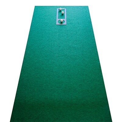 ゴルフ練習用・高速EXPERTパターマット90cm×4mと練習用具【A046】
