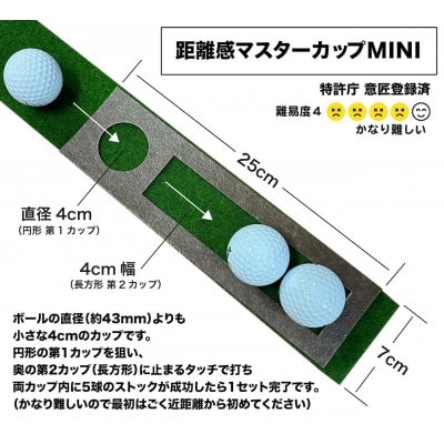 パターマット工房　タッチがわかるパット練習レール　SUPER-BENT1枚と小物【A123】