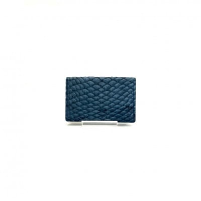 Ocean　Leather　名刺入れ　【マダイ/OceanBlue】L【KYF207-BL】