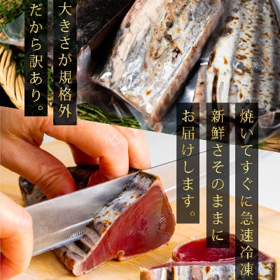 【2ヵ月毎定期便】訳あり「カツオたたき約1.5kg」【t140kyf】全2回