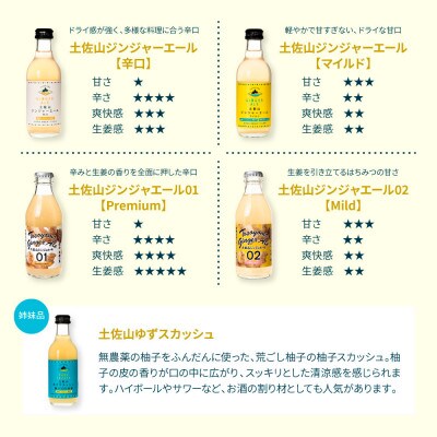 土佐山ゆずスカッシュ12本セット