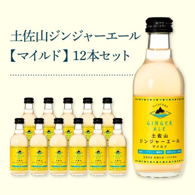 土佐山ジンジャエールマイルド12本セット