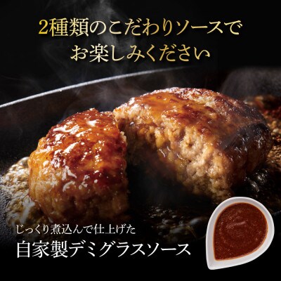 食べ比べ黒毛和牛と美鮮豚の天日塩ハンバーグ3種各4個(110g×12パック)【CDM017】