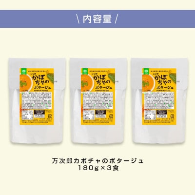 高知県産万次郎カボチャのポタージュ3食【CDM021】