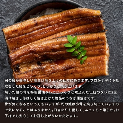 土佐料理司　三代目天の鰻蒲焼　2尾セット(山椒なし)【TRT002】