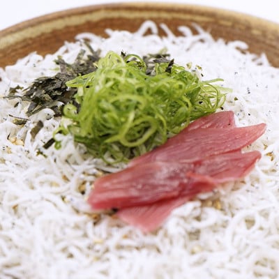 釜あげちりめん丼セット80g×6P(タレ・薬味付き)【AKS003】