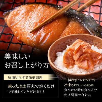 ★3ヶ月定期便 一級品プレミアム銀鮭★ 20切れ 小分け F4F-8873