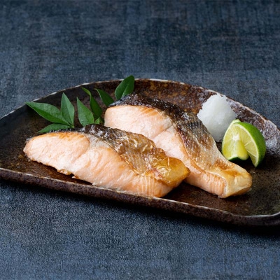 【目利きの達人セレクト】天然 時不知 (トキシラズ) 白鮭 1尾 希少 初夏の鮭 F5F-0073