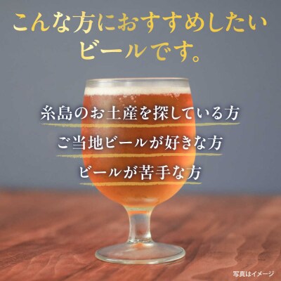 【お試しセット】 いとしまBEER (ペールエール) 330ml×3本 [AUA034]