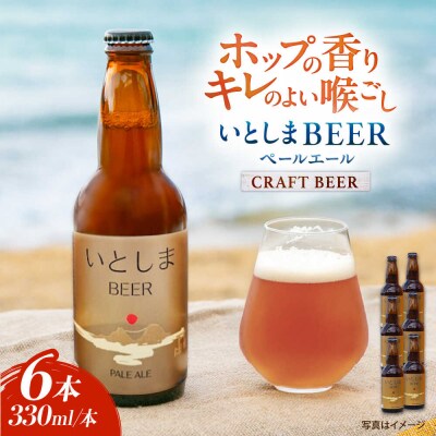 いとしまBEER (ペールエール) 330ml×6本 糸島市 蔵屋 [AUA035]