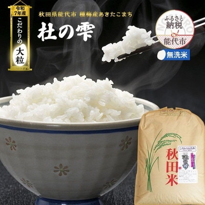 定期便6ヶ月 無洗米 あきたこまち 杜の雫 26kg×6回[No.5335-1648]